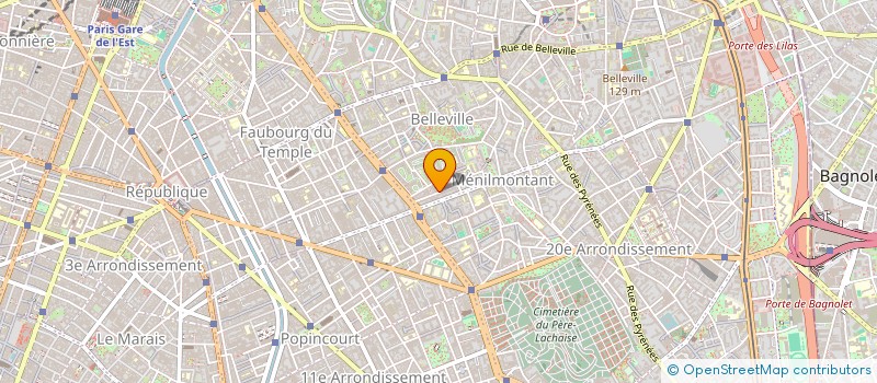 localisation de l'entreprise MADAME MARIE AGATHE PHILIPPE  PARIS