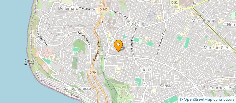 localisation de l'entreprise MADAME MARIE AGIN à LE HAVRE