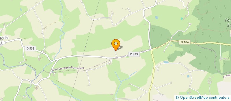 localisation de l'entreprise MADAME MARIE-AGNES BENARDAIS  SAINT-GEORGES-BUTTAVENT