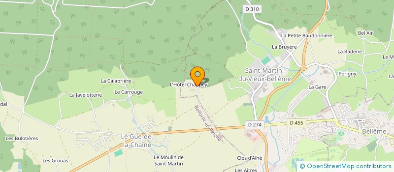 localisation de l'entreprise MADAME MARIE-AGNES BOUVIER à SAINT-MARTIN-DU-VIEUX-BELLEME
