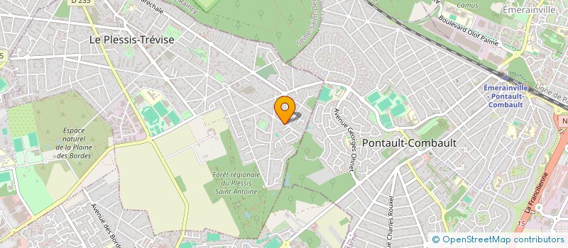 localisation de l'entreprise MADAME MARIE-AGNES COLIL  LE PLESSIS-TREVISE