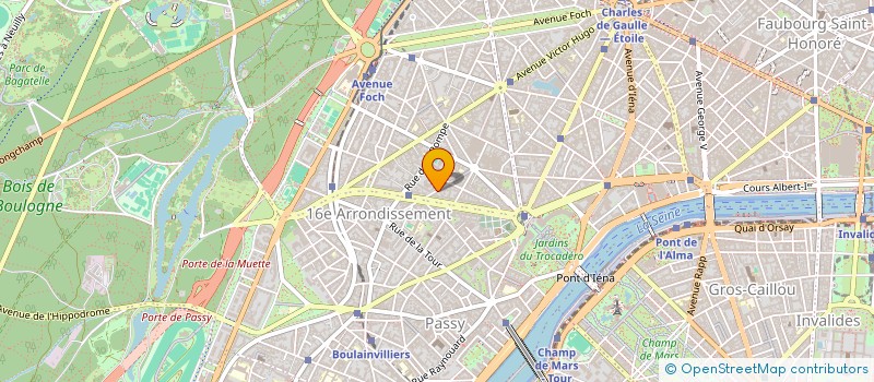 localisation de l'entreprise MADAME MARIE-AGNES DELACOUR  PARIS