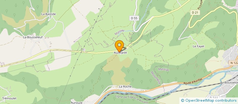 localisation de l'entreprise MADAME MARIE-AGNES DELHOMENEDE à MOLOMPIZE