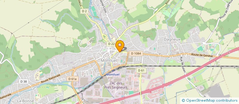 localisation de l'entreprise MADAME MARIE-AGNES ESMIEUX à MONTLUEL