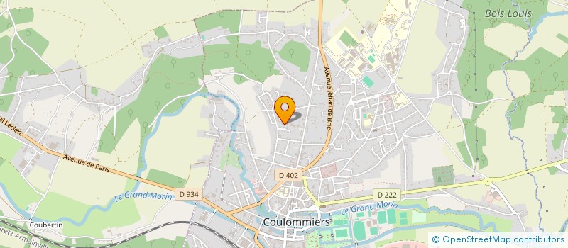 localisation de l'entreprise MADAME MARIE AGNES FAYE à COULOMMIERS