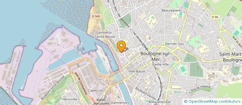 localisation de l'entreprise MADAME MARIE-AGNES FOURCROY à BOULOGNE-SUR-MER