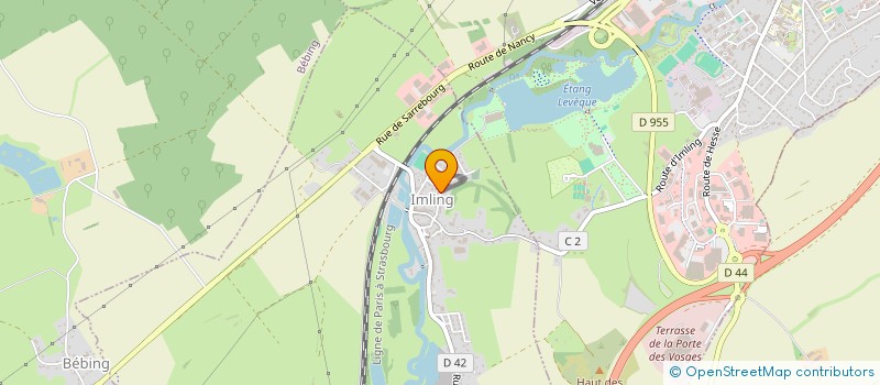 localisation de l'entreprise MADAME MARIE-AGNES HUNTZINGER  IMLING