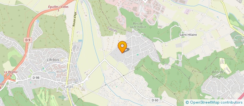 localisation de l'entreprise MADAME MARIE AGNES HYRIEN  CABRIES