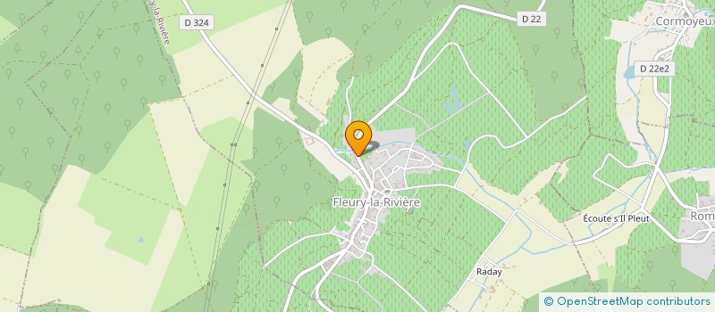 localisation de l'entreprise MADAME MARIE-AGNES KERNER  FLEURY-LA-RIVIERE