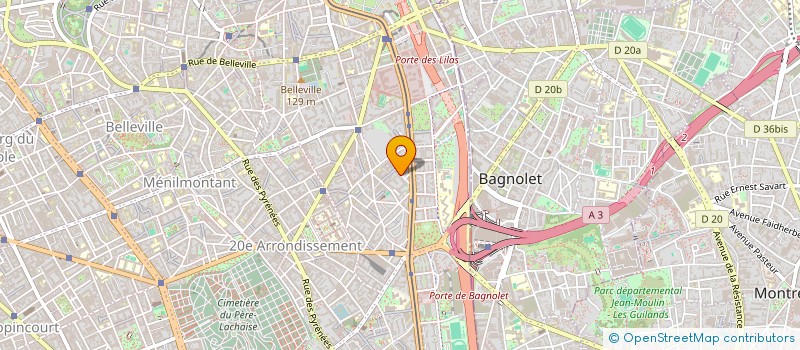 localisation de l'entreprise MADAME MARIE-AGNES LAFFOUGERE  PARIS