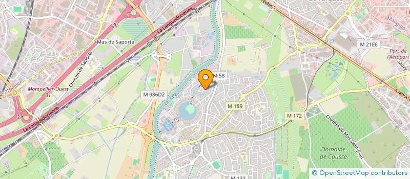 localisation de l'entreprise MADAME MARIE-AGNES LEBEAU à LATTES