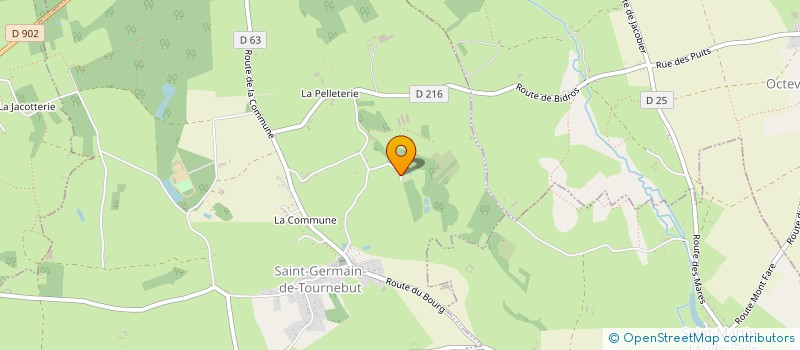 localisation de l'entreprise MADAME MARIE-AGNES LEQUERTIER  VALOGNES