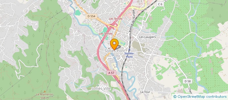localisation de l'entreprise MADAME MARIE-AGNES LOIZEAU à SOLLIES-PONT