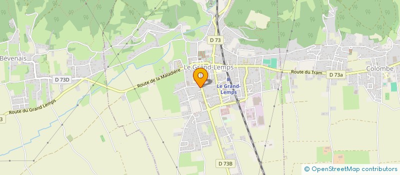 localisation de l'entreprise MADAME MARIE-AGNES MOLLO  LE GRAND-LEMPS