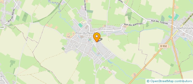 localisation de l'entreprise MADAME MARIE-AGNES SOIGNEUX  POIX-DU-NORD