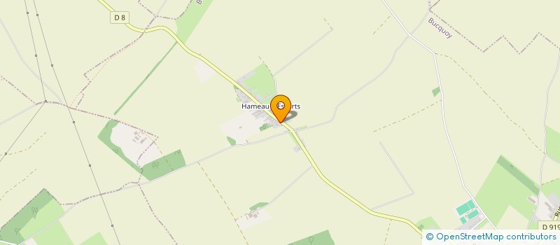 localisation de l'entreprise MADAME MARIE-AGNES THERY  BUCQUOY