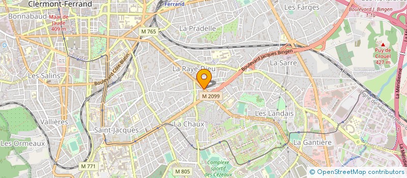 localisation de l'entreprise MADAME MARIE-AGNES VARGUES  CLERMONT-FERRAND