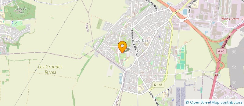 localisation de l'entreprise MADAME MARIE AGUERA à CORBAS