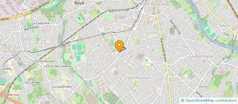 localisation de l'entreprise MADAME MARIE-AIMEE VASTEL  REZE