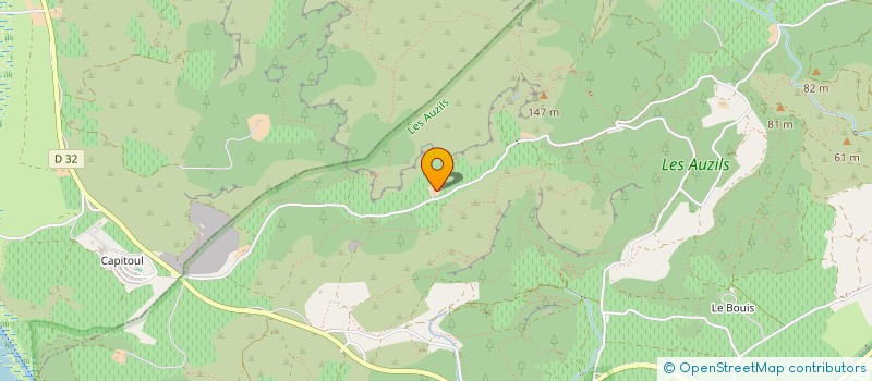 localisation de l'entreprise MADAME MARIE ALBE CHASSAGNAC  GRUISSAN