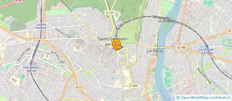 localisation de l'entreprise MADAME MARIE ALBUFERA  SAINT-GERMAIN-EN-LAYE