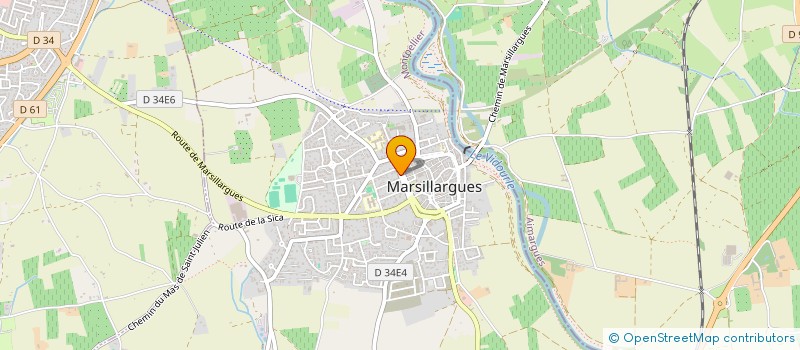 localisation de l'entreprise MADAME MARIE ALCARAS  MARSILLARGUES