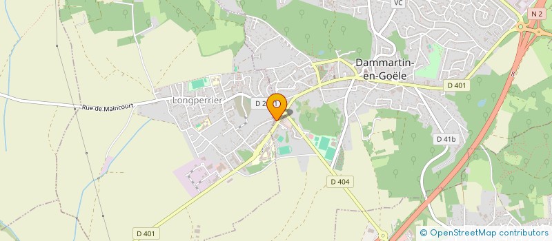 localisation de l'entreprise MADAME MARIE ALCENAT  DAMMARTIN-EN-GOELE