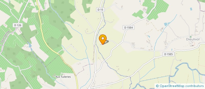 localisation de l'entreprise MADAME MARIE ALEXANDRA BECQUEVORT  DIEULIVOL