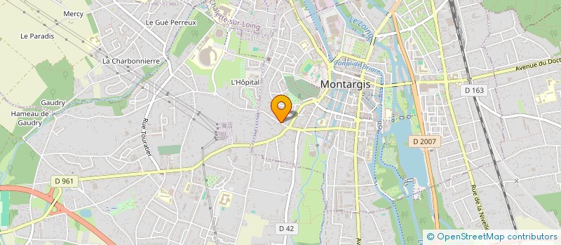 localisation de l'entreprise MADAME MARIE-ALEXANDRA NICOLAS à MONTARGIS