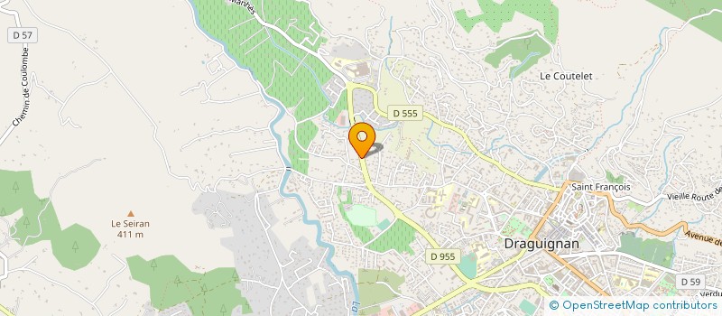localisation de l'entreprise MADAME MARIE ALEXANDRE à DRAGUIGNAN