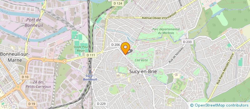 localisation de l'entreprise MADAME MARIE-ALEXANDRINE DRAKIDES  SUCY-EN-BRIE