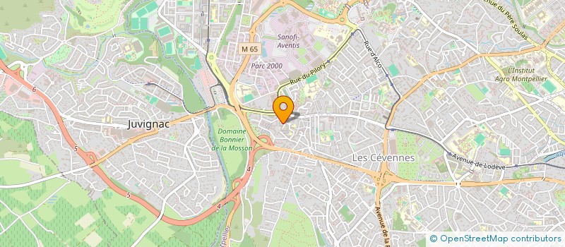 localisation de l'entreprise MADAME MARIE ALIAS à MONTPELLIER