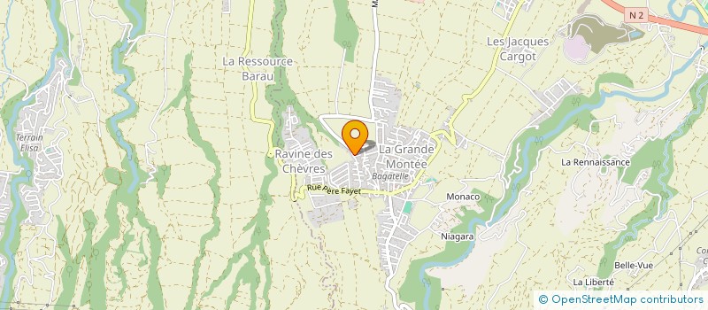 localisation de l'entreprise MADAME MARIE-ALICE DIJOUX à SAINTE-SUZANNE