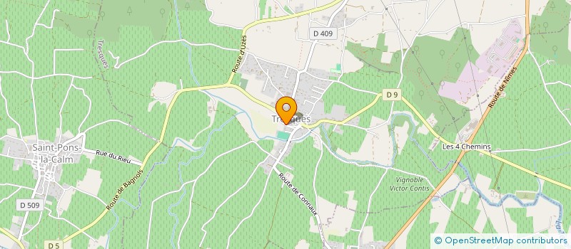 localisation de l'entreprise MADAME MARIE-ALICE ENAULT  TRESQUES