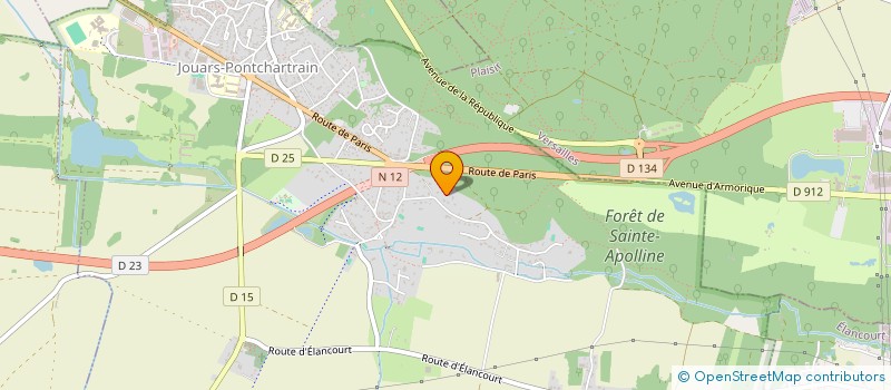 localisation de l'entreprise MADAME MARIE-ALICE NOVILLO  JOUARS-PONTCHARTRAIN