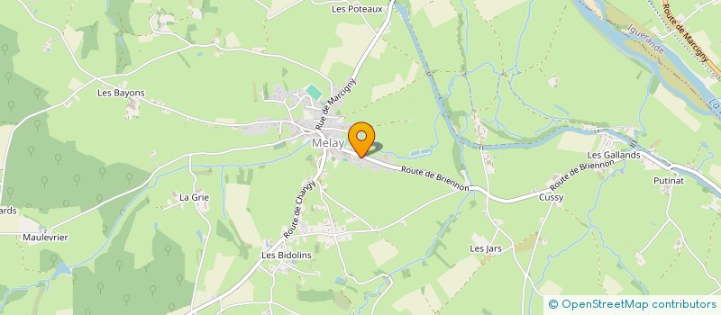 localisation de l'entreprise MADAME MARIE-ALICE PHILIPPE  RANDAN