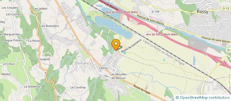 localisation de l'entreprise MADAME MARIE ALINE ADRIEN  DOMANCY