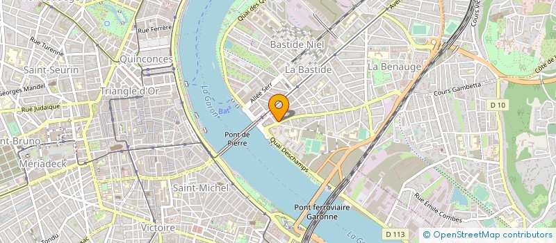 localisation de l'entreprise MADAME MARIE-ALINE CAMPET à BORDEAUX