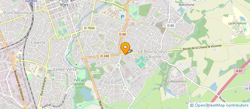 localisation de l'entreprise MADAME MARIE-ALINE CHEVALIER à LA ROCHE-SUR-YON