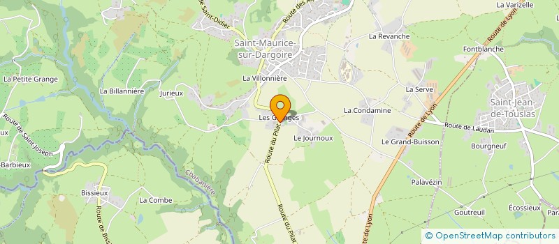 localisation de l'entreprise MADAME MARIE ALINE DEPLAUDE  CHABANIERE