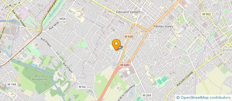 localisation de l'entreprise MADAME MARIE-ALINE FAUQUENOY  HEM