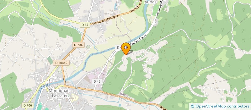 localisation de l'entreprise MADAME MARIE ALINE MISME  AUBAS