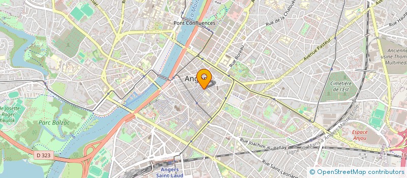 localisation de l'entreprise MADAME MARIE-ALINE RAULT à ANGERS