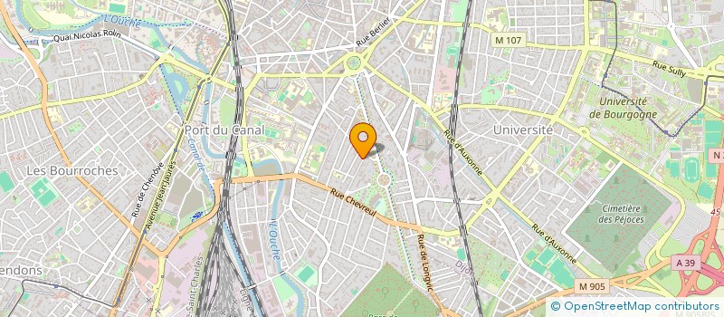 localisation de l'entreprise MADAME MARIE ALISON  DIJON