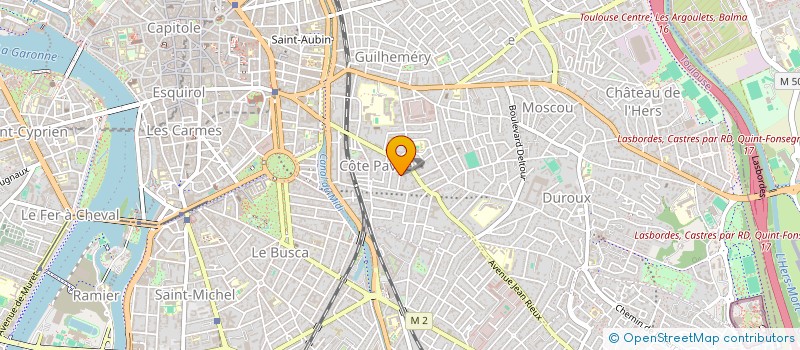 localisation de l'entreprise MADAME MARIE-ALIX BOREAU DE ROINCE à TOULOUSE