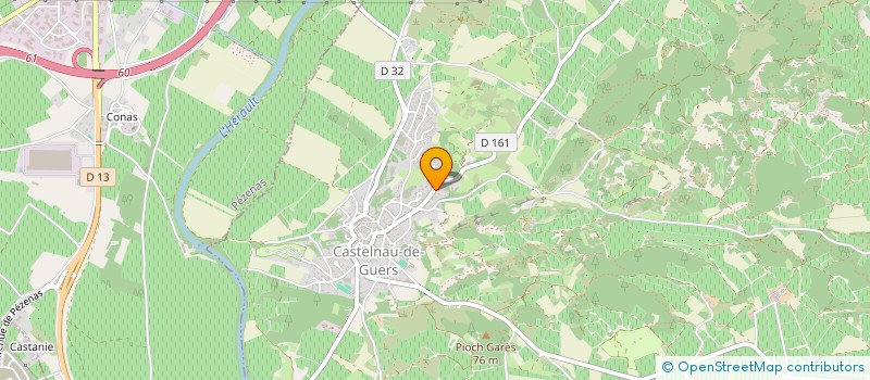 localisation de l'entreprise MADAME MARIE-ALIX CAUQUIL  CASTELNAU-DE-GUERS