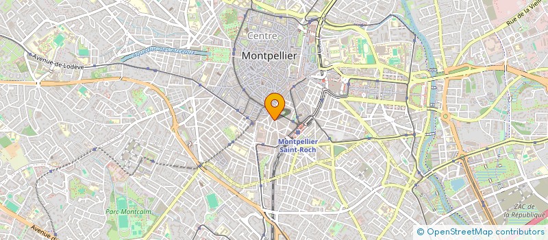 localisation de l'entreprise MADAME MARIE-ALIX DE SAULIEU DE LA CHOMONERIE à MONTPELLIER