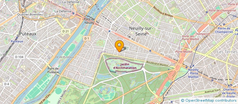 localisation de l'entreprise MADAME MARIE ALIX DEMAZURE à NEUILLY-SUR-SEINE