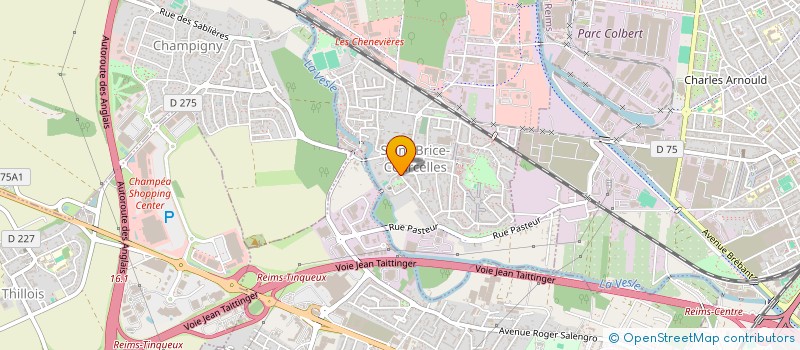 localisation de l'entreprise MADAME MARIE ALIX DESJARDIN  SAINT-BRICE-COURCELLES