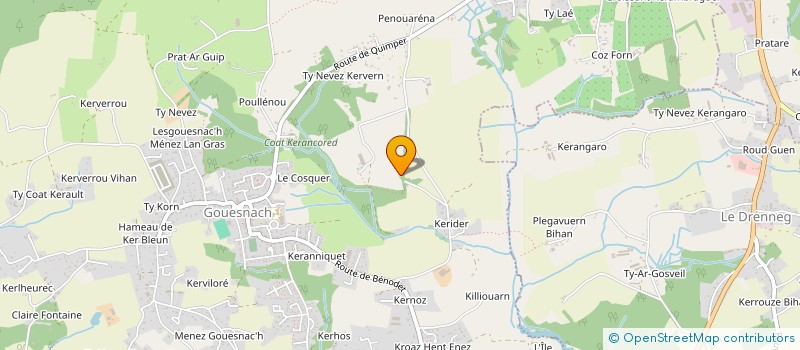 localisation de l'entreprise MADAME MARIE-ALIX DUCORPS  GOUESNACH